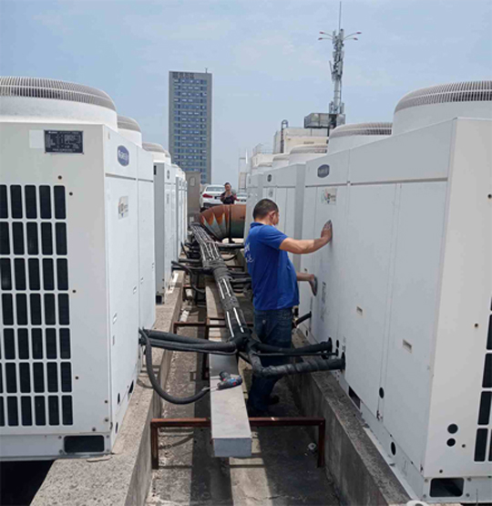 城口中央空调制热和不制冷系统维修方法